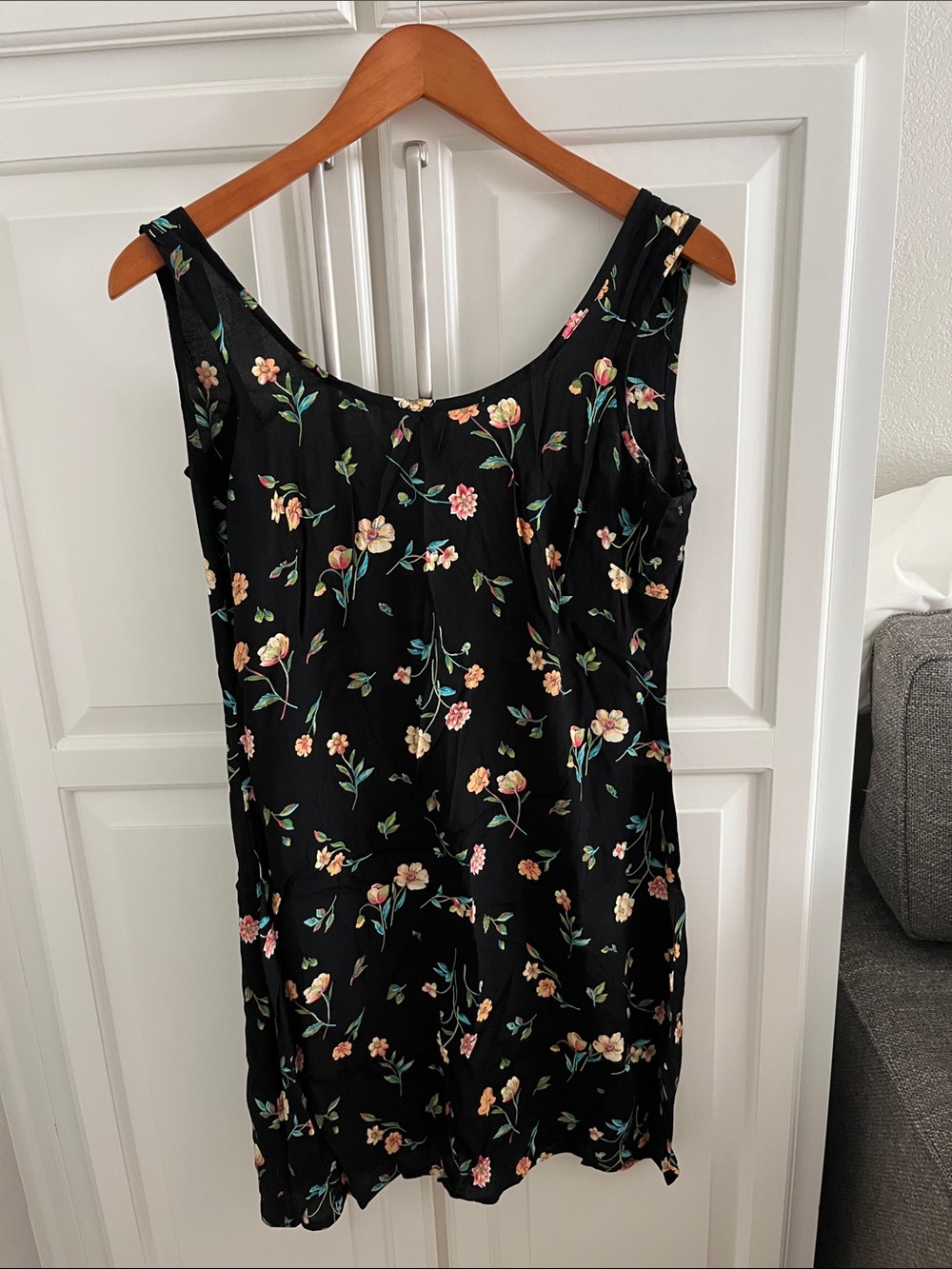 Laundry By Shelli Segal Black Floral Dress - Picture 3 of 4